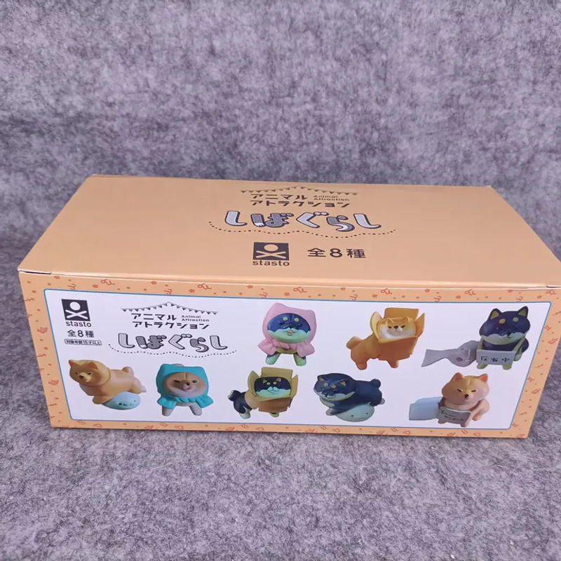 Bandai Shiba Inu Unwilling Dog To Go Home Blindbox Anime Figur Mehrfarbig - Bild 4