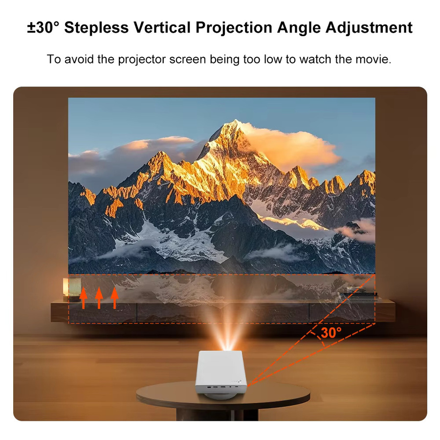 Everycom Desktop-Ständer Stativ in Weiß für Formovie S5, TD92, Love U4 und Dangbei Atom Beam sowie Kameras und Handys - Bild 3