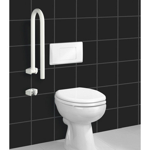 Wenko Badstützgriff Secura weiß, klappbar, B/H/T: 53 x 21 x 10 cm - Bild 3
