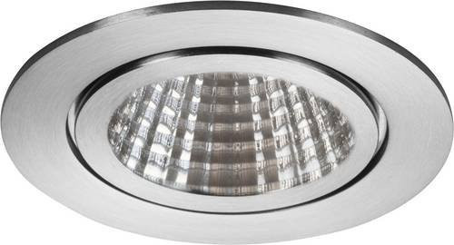 Brumberg LED-Einbauleuchte in Silber aus Edelstahl und Glas, 6W, Warmweiß, IP54 - Bild 1