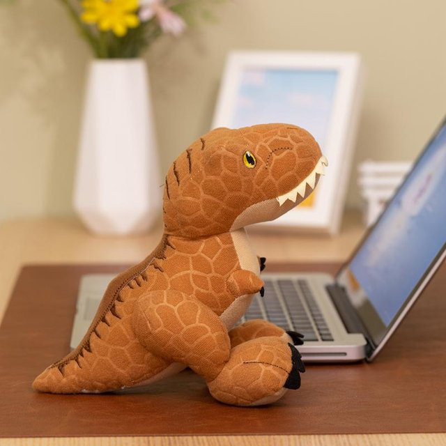 Kawaii Flugsaurier & Tyrannosaurus rex Plüschtiere, Dinosaurier, 1-teiliges Set, ab 14 Jahren - Bild 1