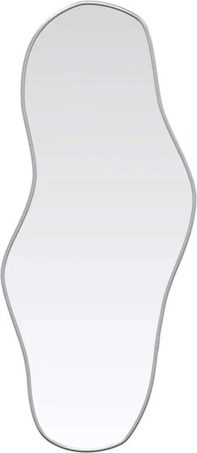vidaXL Wandspiegel in Silber mit minimalistischer Ästhetik, B/H: 80 x 35 cm - Bild 1