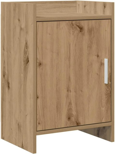 vidaXL Nachttisch Artisan-Eiche in Braun aus Holzwerkstoff, B/T/H: 40 x 30 x 60 cm - Bild 1