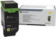 Lexmark Original Tonerpatrone LCCP 75M0H40 Gelb für CS531 und CX532 Laserdrucker - Bild 1