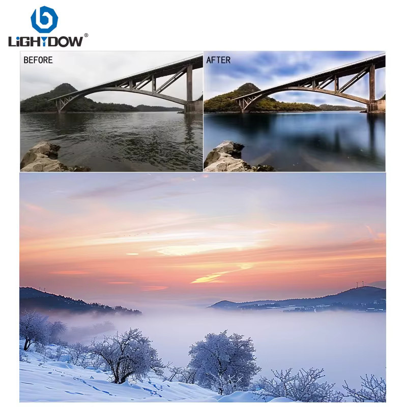 Lightdow ND2-400 Fader Variabler ND-Filter in Schwarz für Canon Nikon Sony Kameraobjektive - Bild 5