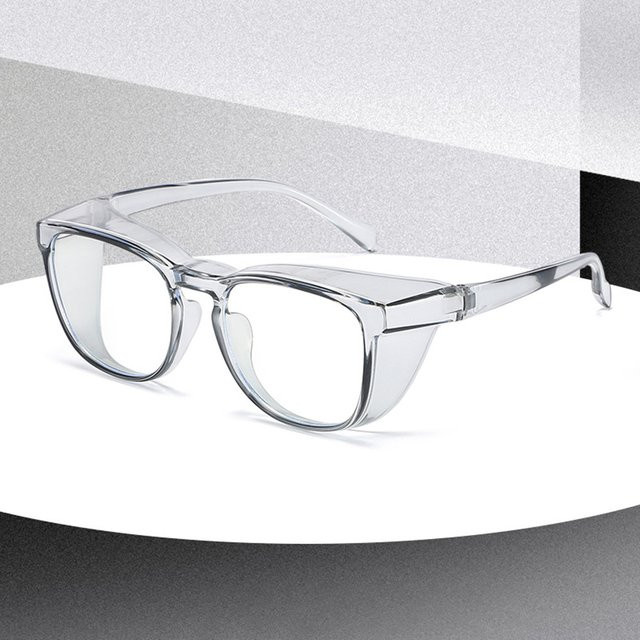 Anti-Beschlag-Schutzbrille mit Blaulichtfilter und UV-Schutz, transparent - Bild 1