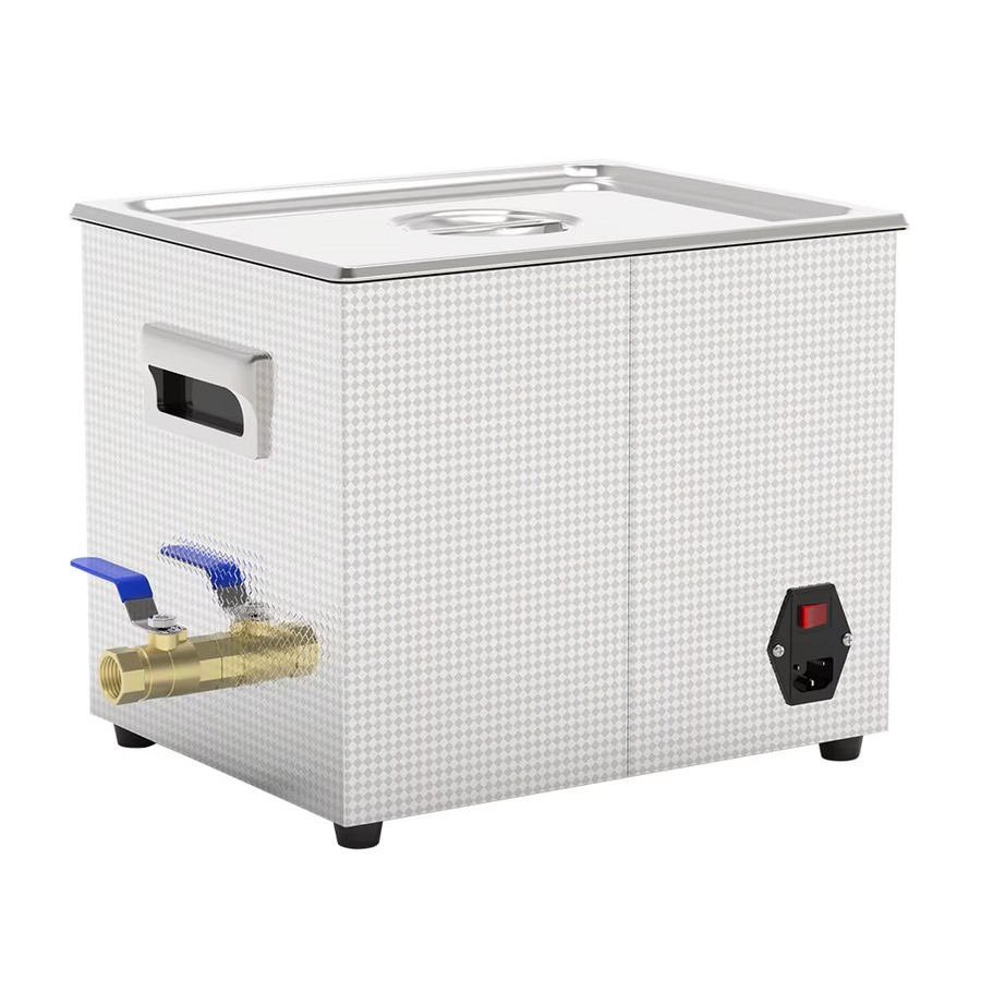 Granbo Ultraschallreiniger aus Edelstahl in Silber mit 10 l Volumen, 40000 Hz Hochfrequenz und digitaler Entgasung - Bild 2