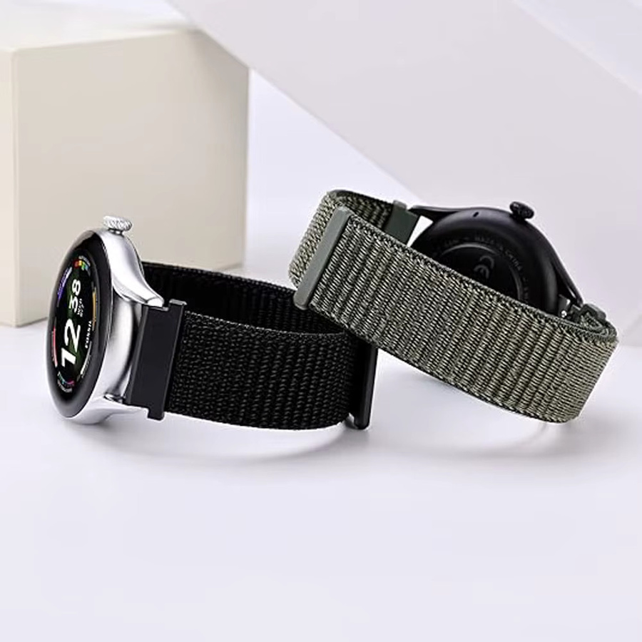 Huawei Uhrenarmband Nylon, Schwarz, Unisex - Bild 5