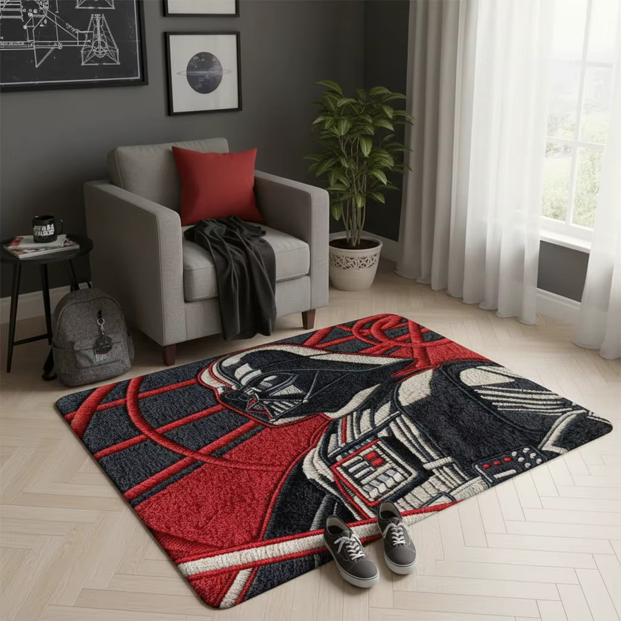 Star Wars Fußmatte von Beast Kingdom, flacher Teppich aus Polyester in Multicolour, B/T: 60 x 60 cm - Bild 6
