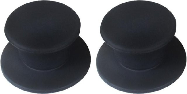 Studer Spulen-zu-Spulen-Bandöffner Gummi-Naben Adapter Set, 1/4 Zoll, Schwarz - Bild 1