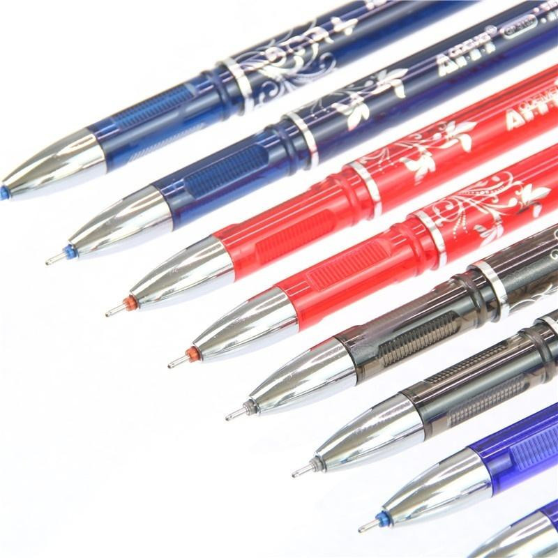 Aishangbao Löschbare Gelstifte Set mit 0,5 mm Spitze in Blau, Rot und Schwarz - Bild 1