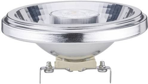 Paulmann LED Reflektor G53 8 W Warmweiß Silber Durchmesser: 111 mm, Höhe: 56 mm - Bild 1