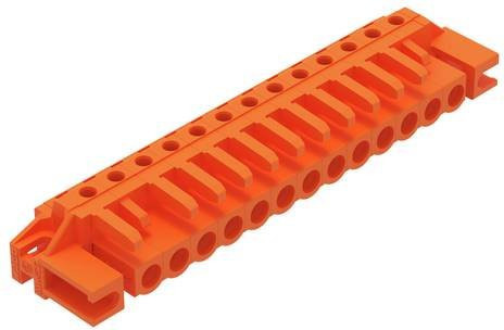 WAGO Federleiste 232-273/047-000 in Orange, 25 Stück - Bild 1
