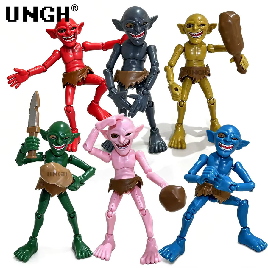 UNGH Fantasy Goblin Multi-Gelenk-Roboter-Elfen-Bausatz, Actionfigur - Bild 4