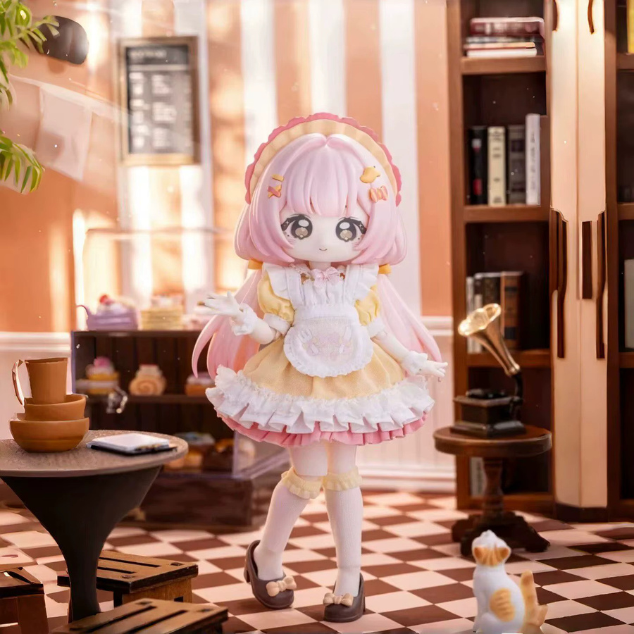 MOOWOOART Sugar 100% 1/12 BJD Blind Box Gelenkpuppe, Kawaii Figur, Bunt / Mehrfarbig - Bild 1