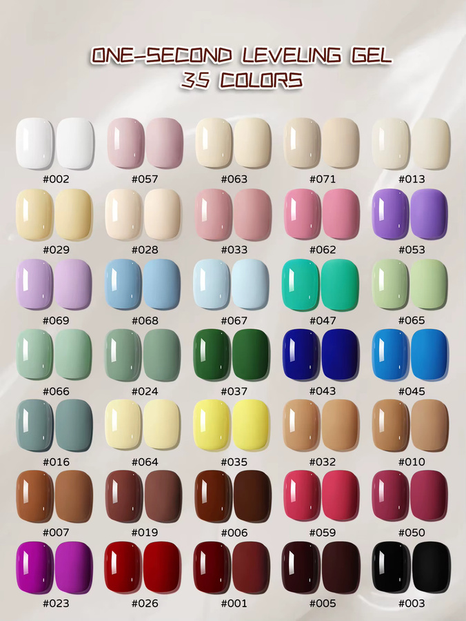 XEIJAYI Nagellack-Set, 35 Farben, 15 ml, Glänzend - Bild 2