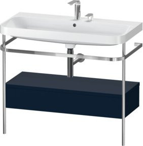 Duravit Möbelwaschtisch-Kombi Happy D.2 Plus in Weiß mit 2 Handtuchhalter und 1 Schublade, B/T: 97,5 x 49 cm - Bild 1