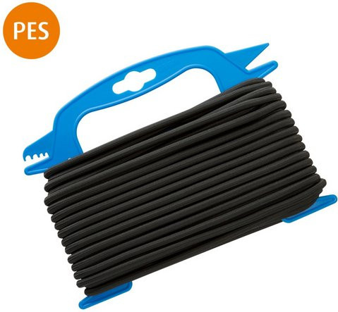 CONACORD Gummiseil schwarz, Durchmesser: 4 mm, Länge: 20 m - Bild 1