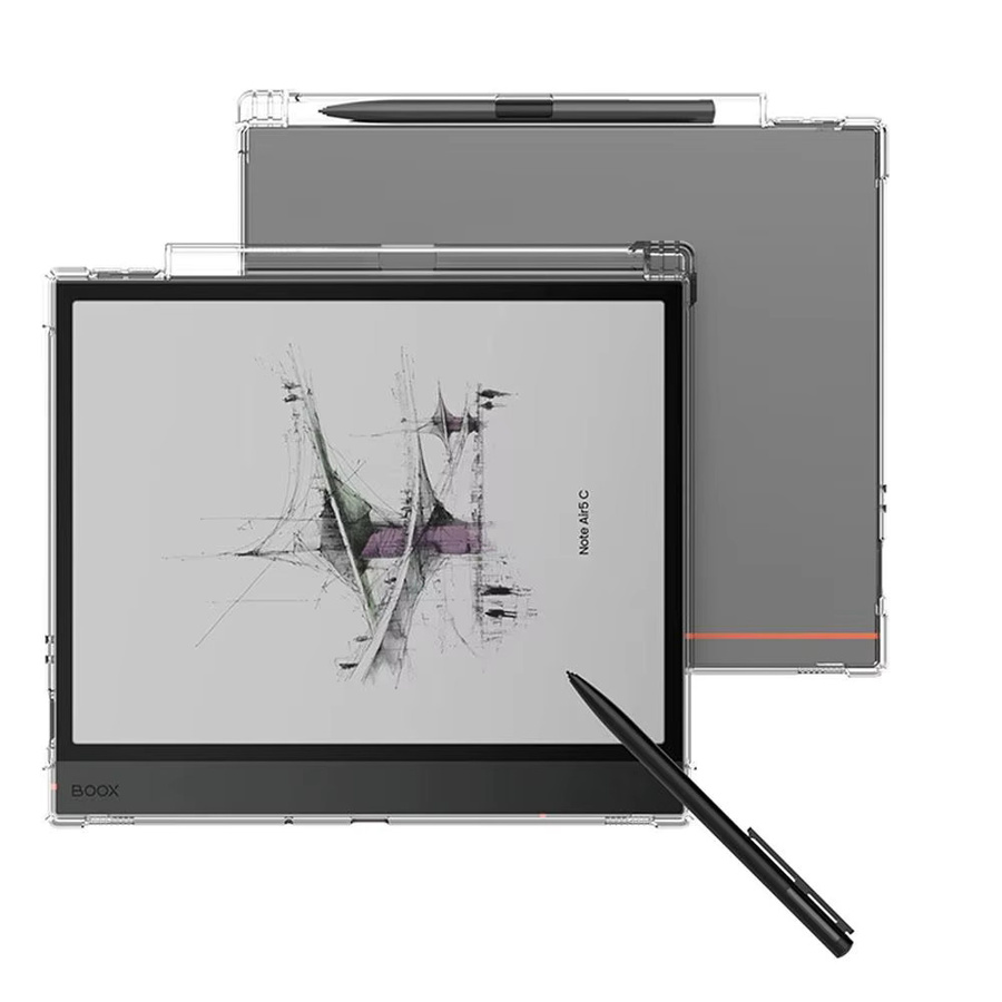 Boox Note Air 5C Schutzhülle mit Airbag und Stiftschlitz, transparente TPU-Hülle für 10,3 Zoll E-Reader - Bild 3