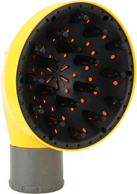 Koogeelife Haar-Diffusor, Gelb, für lockiges und welliges Haar - Bild 1