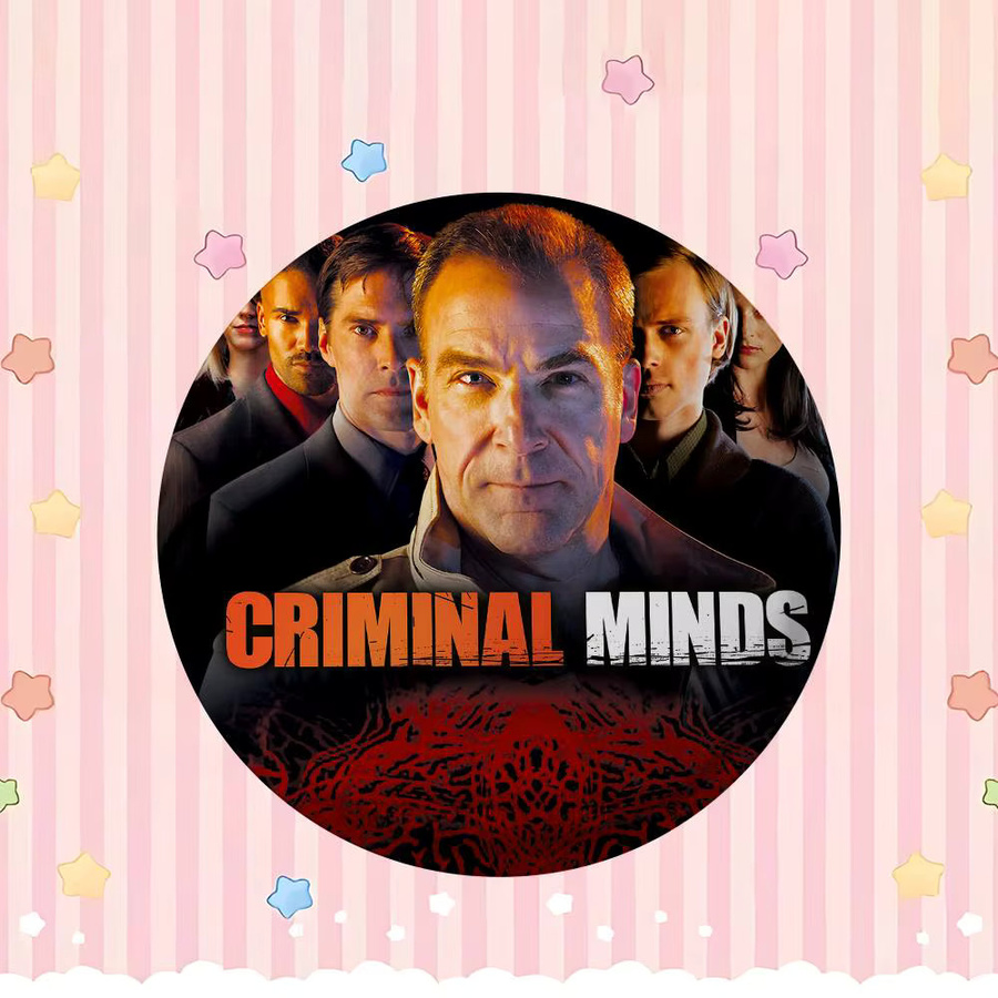 C-Criminals M-Minds Abzeichen, Runde Brosche, Weißblech, Unisex - Bild 5