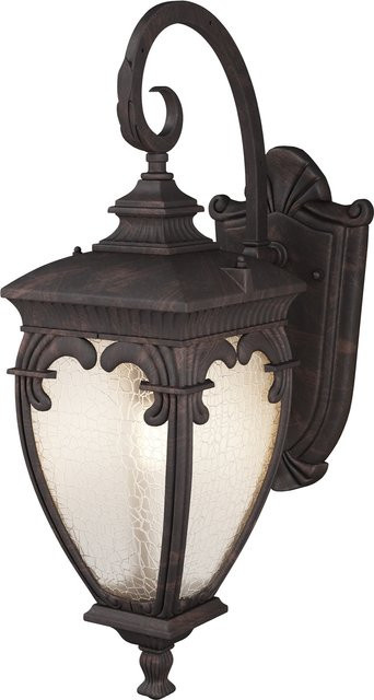 Wandleuchte FLEUR aus Aluminium mit Glas in Schwarz, Gold oder Bronze - Bild 1
