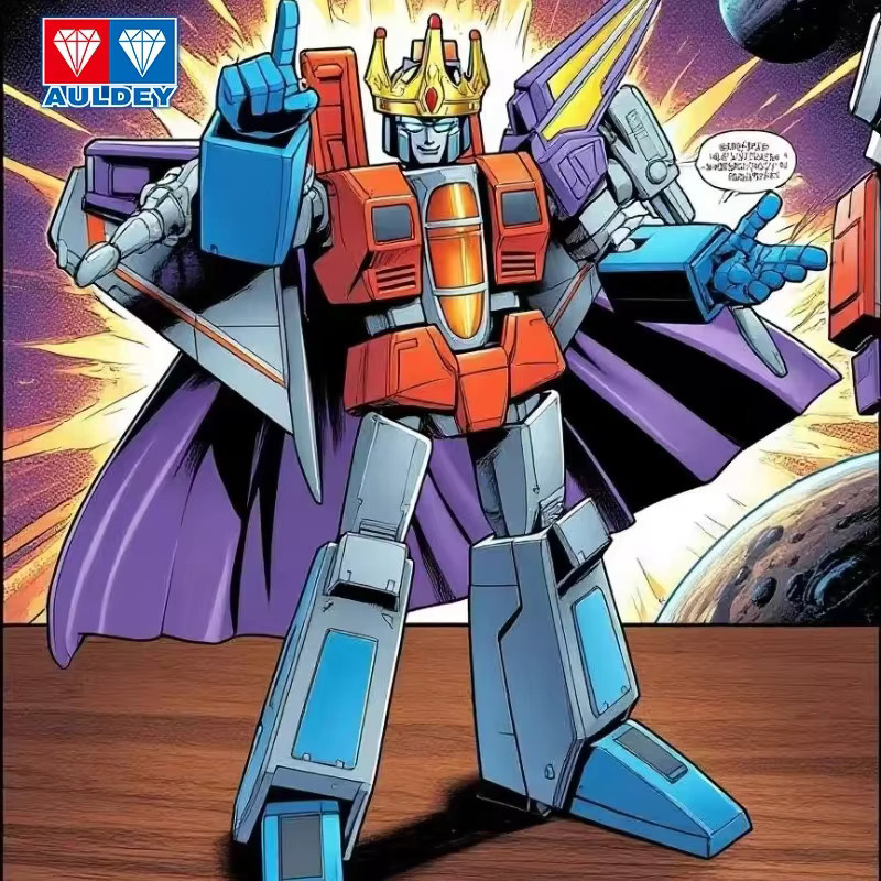 AULEDY Transformers Optimus Prime, Sammlerfigur, 1:43, mit Metallbeschichtung - Bild 2