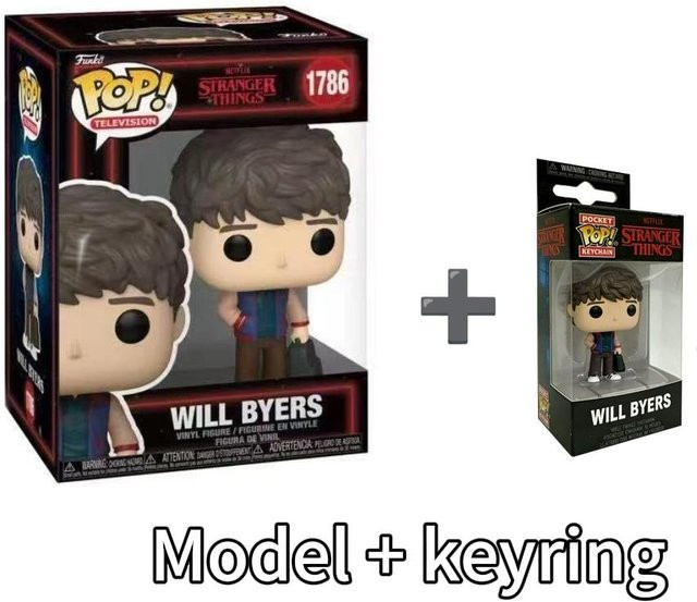 Stranger Things Will-1786 Modell Heimdekoration mit Schlüsselanhänger in Multicolour - Bild 1