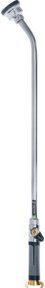 GEKA Gießgerät soft rain classic plus aus Alu und Messing mit Kugelventil und Schnellkupplung, Farbe: Silber, Länge: 60 cm - Bild 1