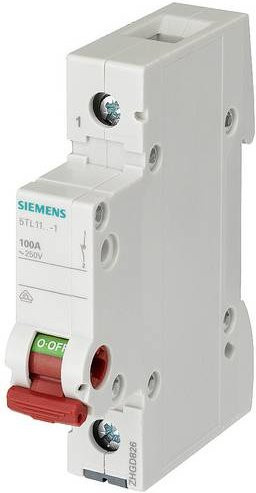 Siemens Ausschalter Grau 100A 1 Schließer 5TL11911 - Bild 1