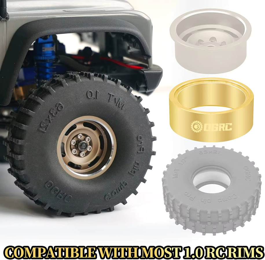 Esilun Messing Innen Beadlock Ring, Zubehör, Metall - Bild 2