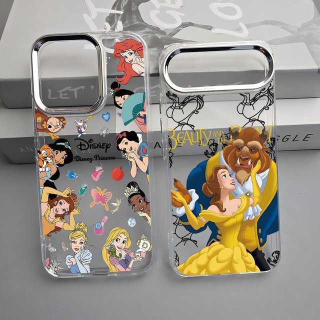Handyhülle für Samsung Galaxy S26 S25 S24 S23 S22 S21 S20 Note20 FE Ultra Edge Plus 4G 5G Design Die Schöne und das Biest Mulan Prinzessin - Bild 1