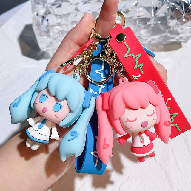 Bandai Hatsune Miku Schlüsselanhänger, Anime Figur, Einzelfigur - Bild 1
