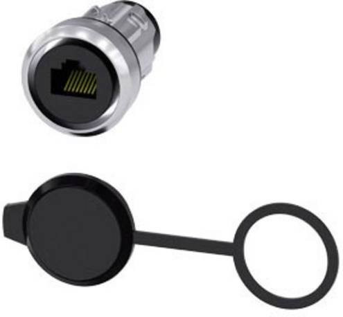 Siemens Anschlussdose IP65 in Schwarz und Silber aus Metall - Bild 1