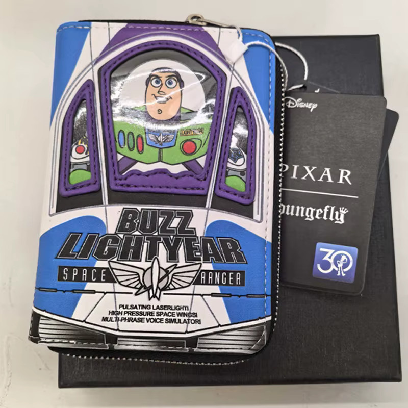 Loungefly Pixar Toy Story 30. Jubiläum Buzz Lightyear Reißverschluss-Geldbörse - Bild 4