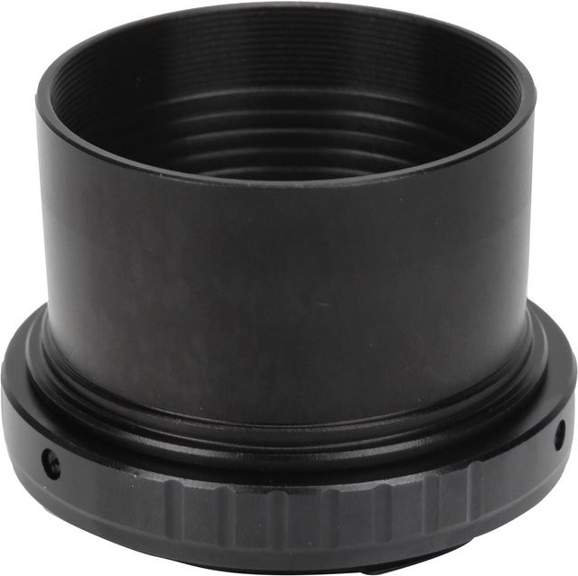 Koogeelife Teleskop 2 Zoll T-Mount Adapter und Kameraobjektiv-Adapterring für Pentax K-Mount Kamera in Schwarz - Bild 1