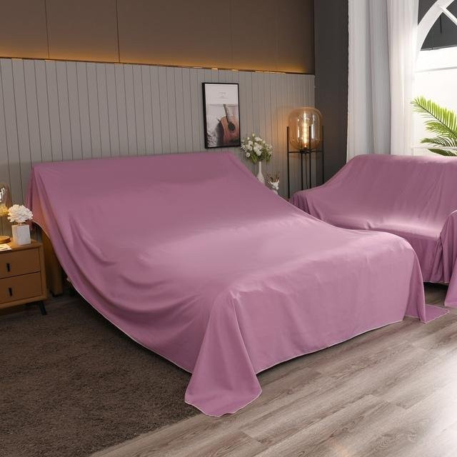 Yiran Furniture Staubschutz Abdeckung aus Polyester in Pink für Sofa und Dekoration, Breite: 120 cm, Länge: 100 cm - Bild 1