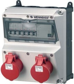 Mennekes AMAXX Steckdosen-Kombination 920019 für die Aufputzmontage - Bild 1