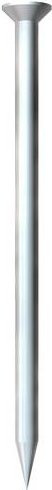 OBO Bettermann Linsenkopfnägel aus verzinktem Stahl, Durchmesser: 2 mm, Länge: 60 mm, 100 Stück, Farbe: Silber - Bild 1