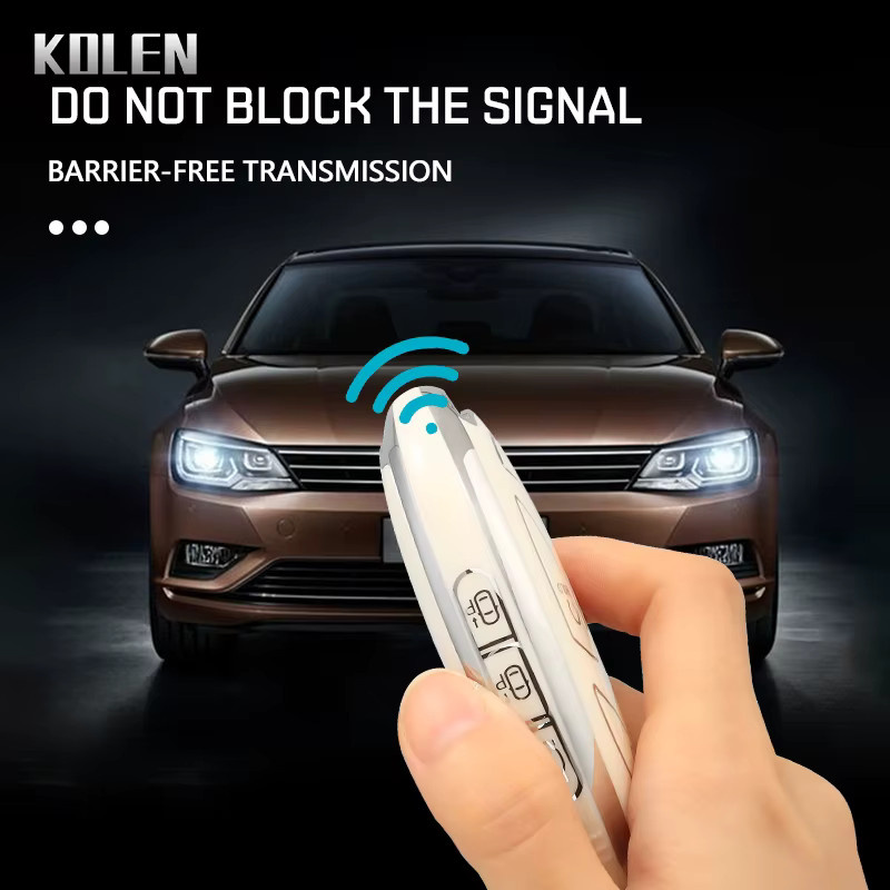 KOLEN TPU Schlüsselhülle für Hyundai IONIQ 6, Grand Prix GN7 und Kona 5 mit 7 Tasten Schutzhülle für Keyless Fob - Bild 4