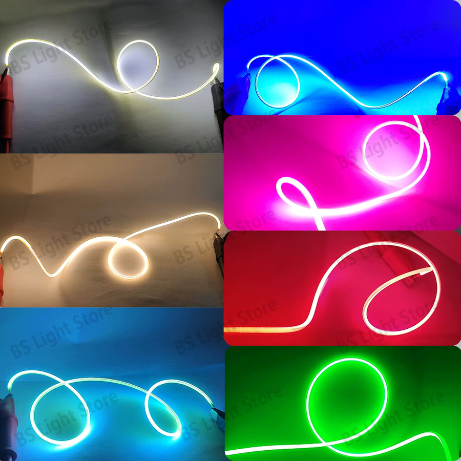 Flexibles LED-Filament 3V für Retro Edison Glühbirnen, RGB Multicolour, Länge: 36 cm, 2200K - Bild 3