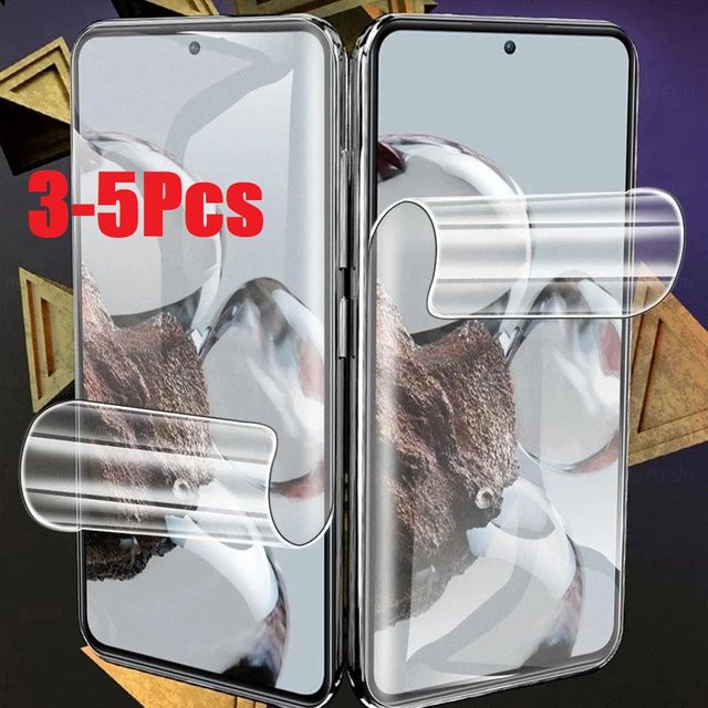 3-5 Stück Hydrogel Display Schutzfolie für Xiaomi Mi 9 Lite, 9T Pro, Mi 9 SE, Mi 8 a3 Lite, CC9, CC9E in Transparent - Bild 1