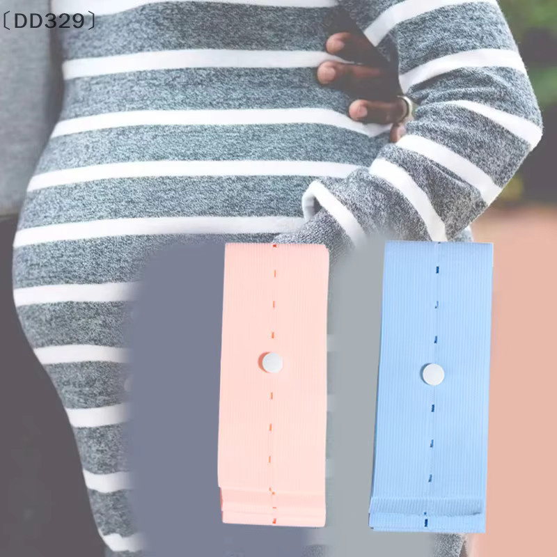 Sigur 2er-Set elastische Umstandsgürtel zur fetalen Herzfrequenzüberwachung in Blau und Multicolour - Bild 2