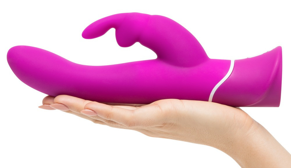 Happyrabbit Curve Vibrator Rabbitvibrator in Purple, Länge: 24,4 cm - Bild 2