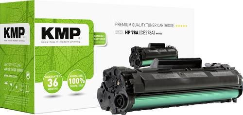 KMP Toner Kompatibel mit HP 78A CE278A Schwarz für HP LaserJet Pro M1536dnf MFP - Bild 1