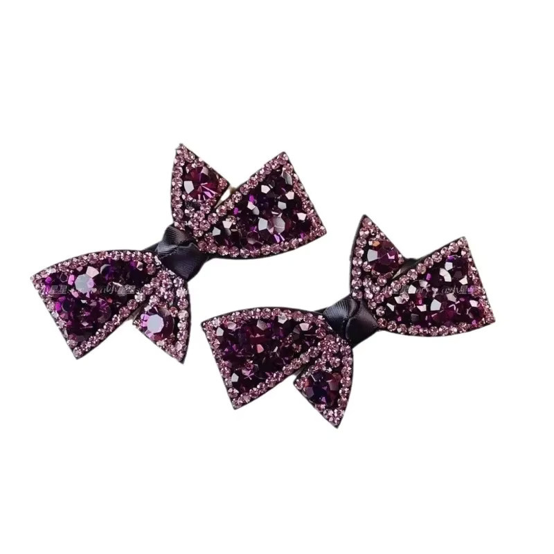 FENGCHE Haarspange, Lila, Strass, Kristall, Mädchen - Bild 2