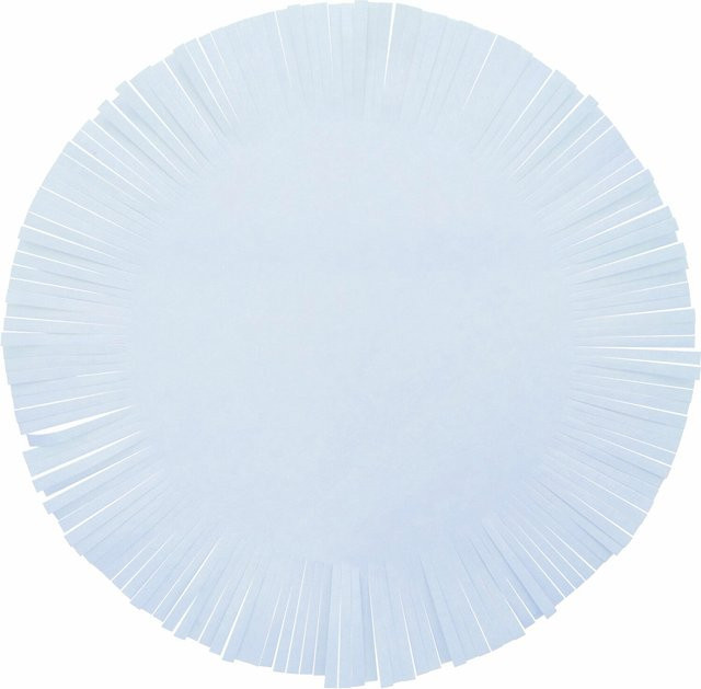 Rico Design Tortenspitze Platzset Fransen Blau rund Durchmesser: 35 cm - Bild 1