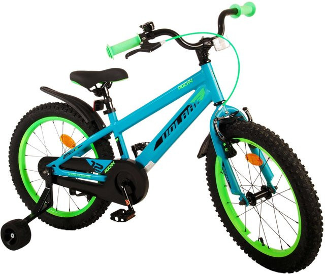 TPFSports Rocky Kinderfahrrad, 18 Zoll, Grün, Rücktritt + Handbremse - Bild 1