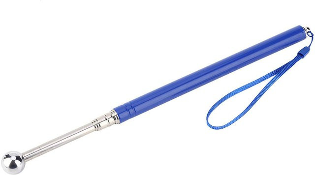 TOMTOP JMS Flexibler Flieseninspektionshammer aus Edelstahl in Blau, Länge: 115 cm - Bild 1