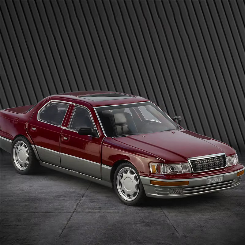 MAKEDA LS400 Celsior UCF10 Luxus-Limousinen-Modell, 1:24, Metall, mit Licht und Sound - Bild 2